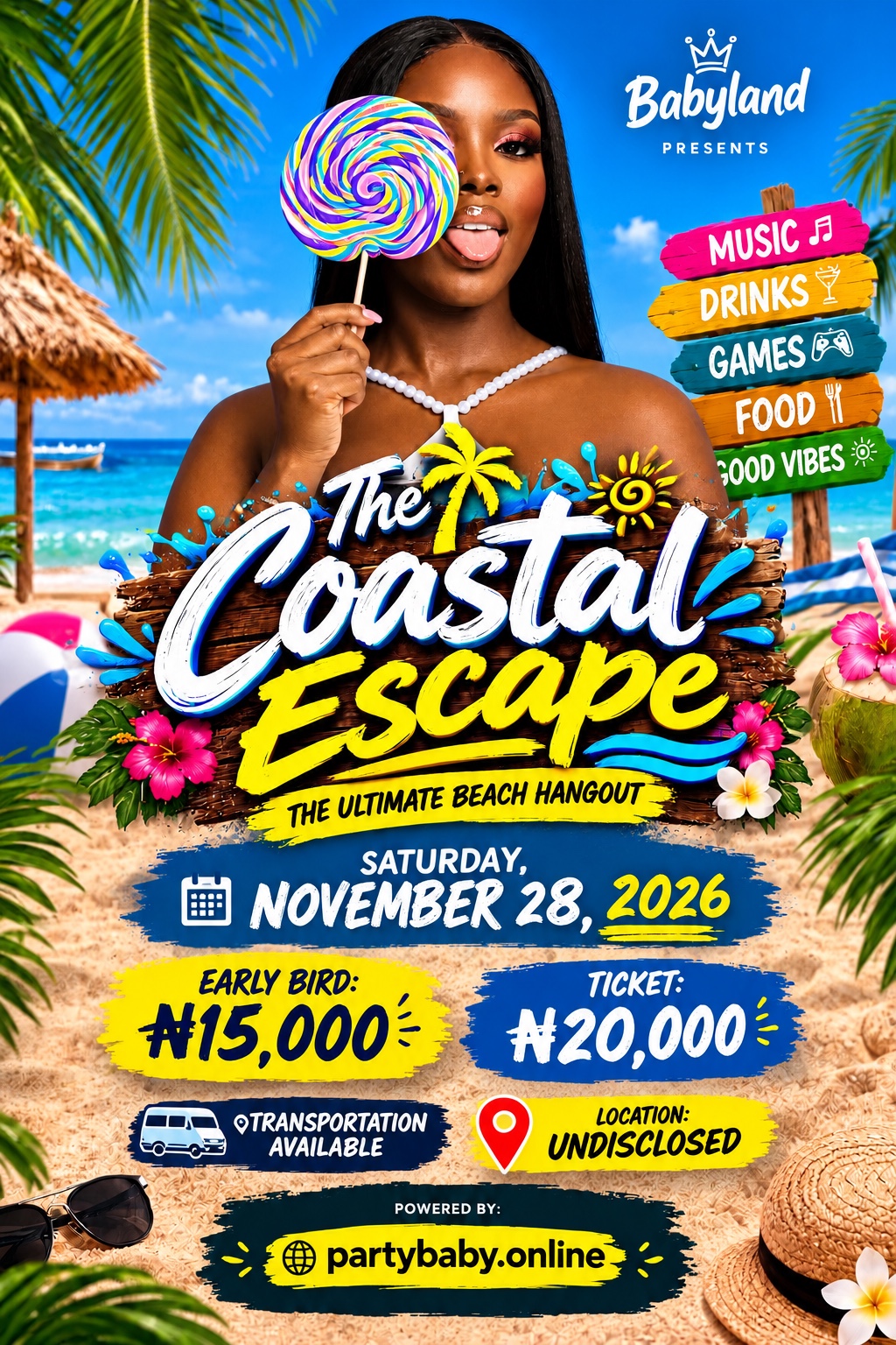 The Coastal Escape — November 28, 2026