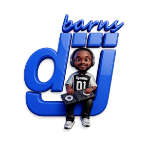 dj barns logo