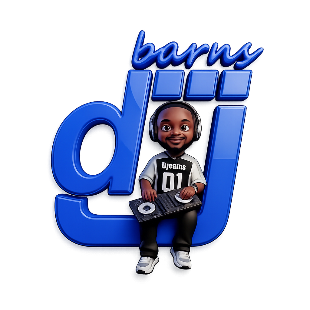 dj barns logo